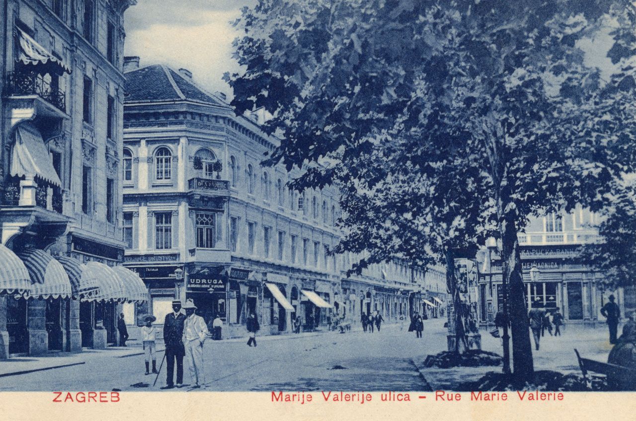 Ulica Marije Valerije (današnja Praška) oko 1905. godine